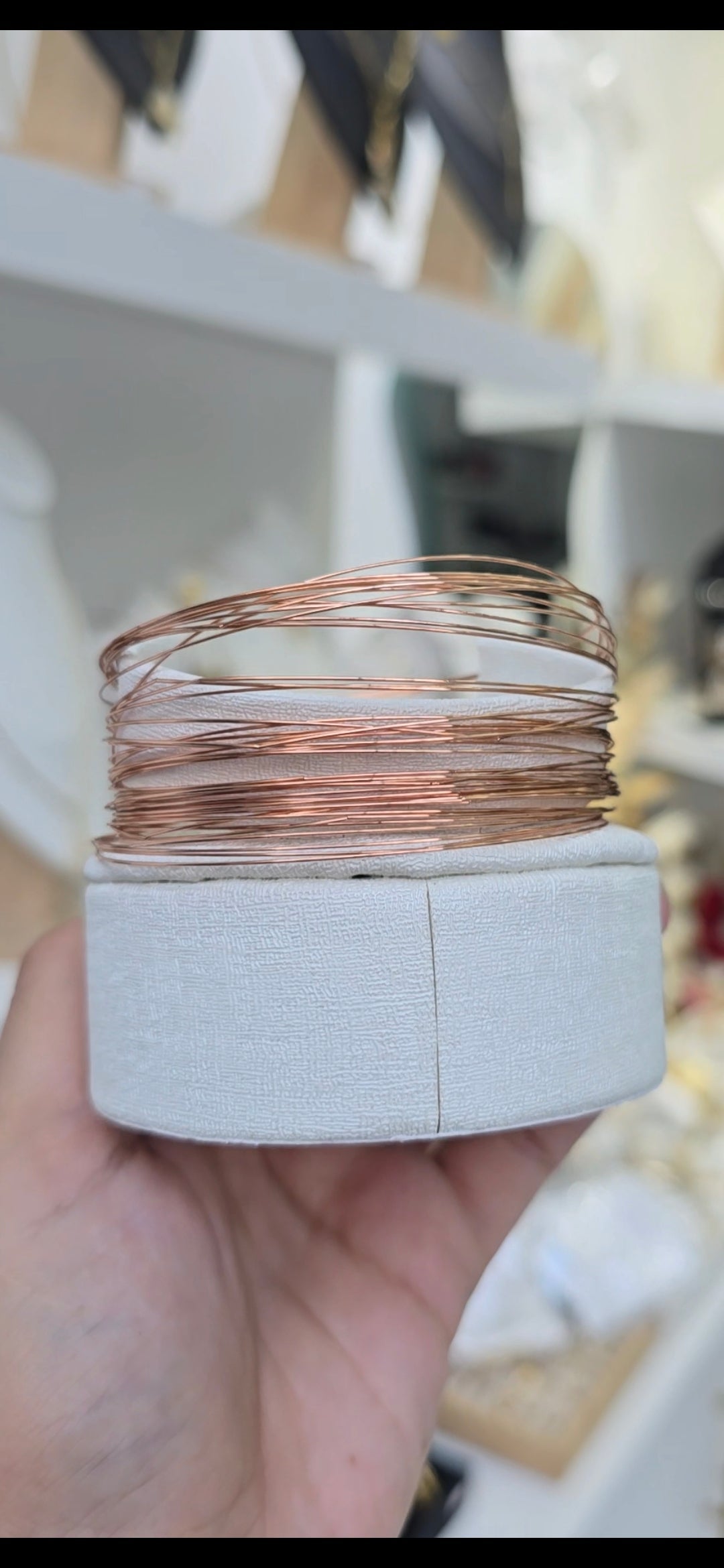 Sertla fine (40 Bracelets) - rose gold