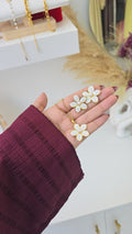 Ensemble FLORAL – Collier + Boucles
